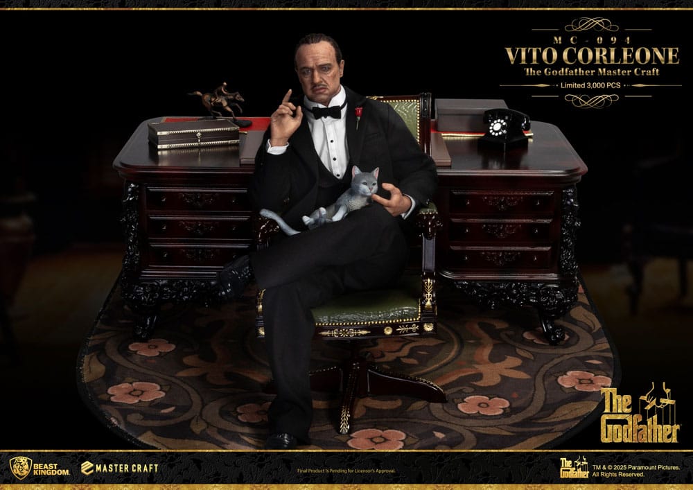 Le Parrain Estatua Master Craft Vito Corleone 31 cm - Z POP Toys