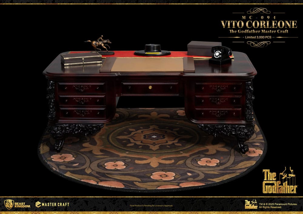 Le Parrain Estatua Master Craft Vito Corleone 31 cm - Z POP Toys