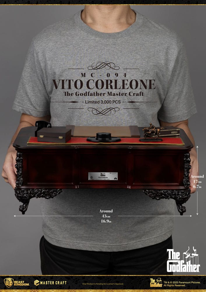 Le Parrain Estatua Master Craft Vito Corleone 31 cm - Z POP Toys