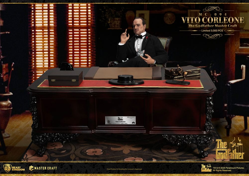 Le Parrain Estatua Master Craft Vito Corleone 31 cm - Z POP Toys