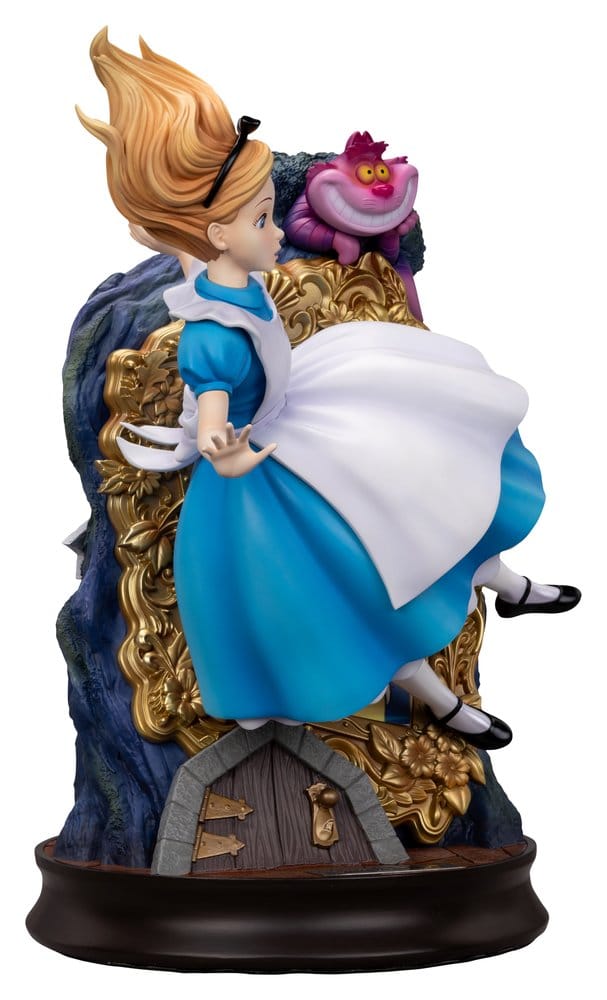 Alicia en el país de las maravillas Master Craft Statue Alice & The Cheshire Cat 40 cm