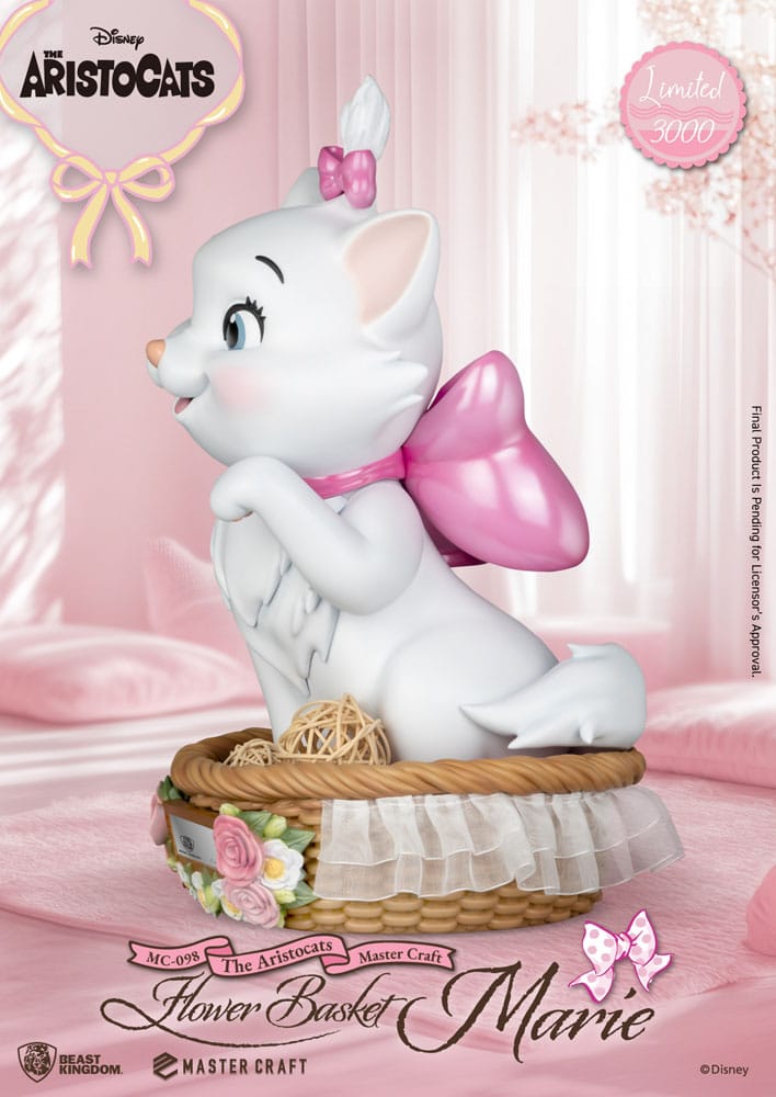 Los Aristogatos Estatua Master Craft Flower Basket Marie 32 cm - Z POP Toys