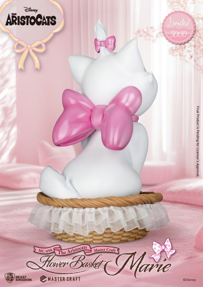 Los Aristogatos Estatua Master Craft Flower Basket Marie 32 cm - Z POP Toys