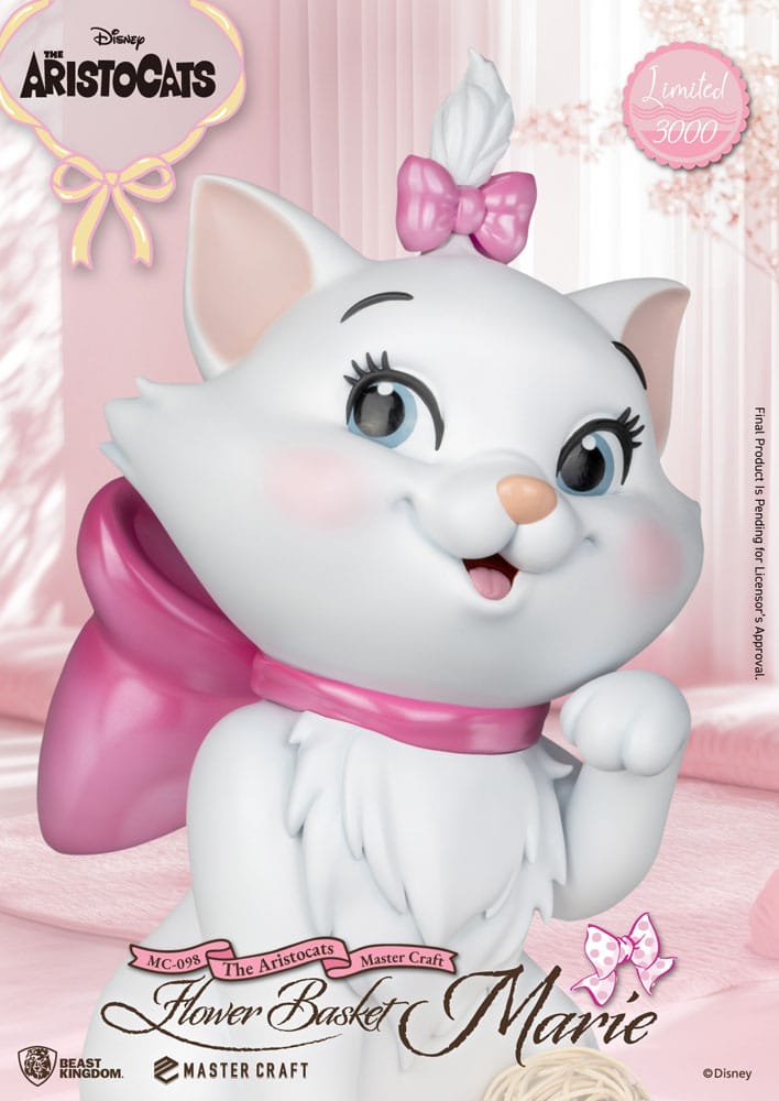 Los Aristogatos Estatua Master Craft Flower Basket Marie 32 cm - Z POP Toys