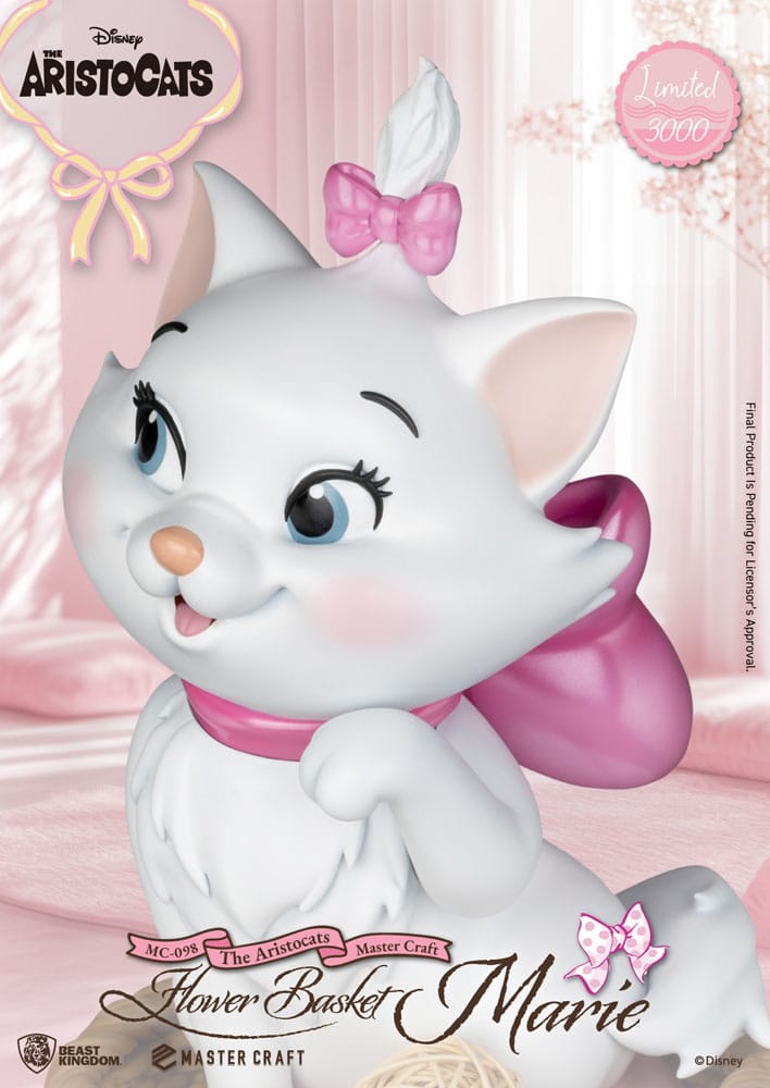 Los Aristogatos Estatua Master Craft Flower Basket Marie 32 cm - Z POP Toys