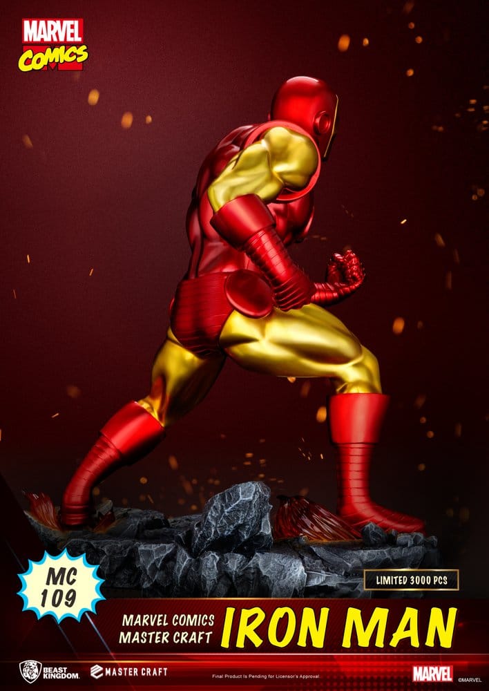 Marvel Comics Estatua Master Craft Iron Man 29 cm
