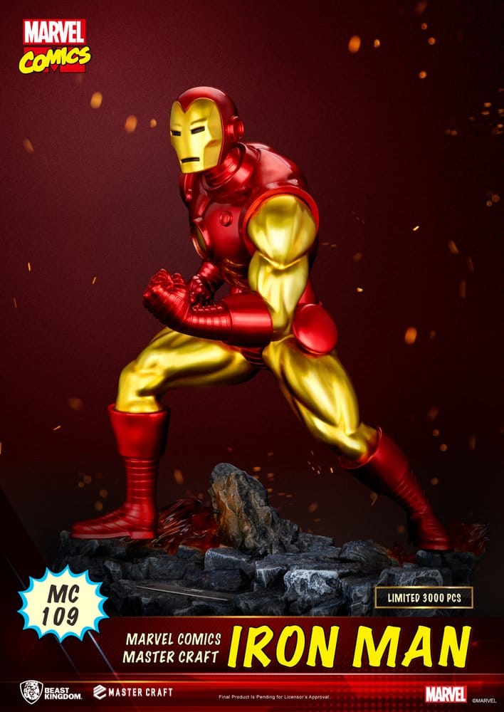 Marvel Comics Estatua Master Craft Iron Man 29 cm