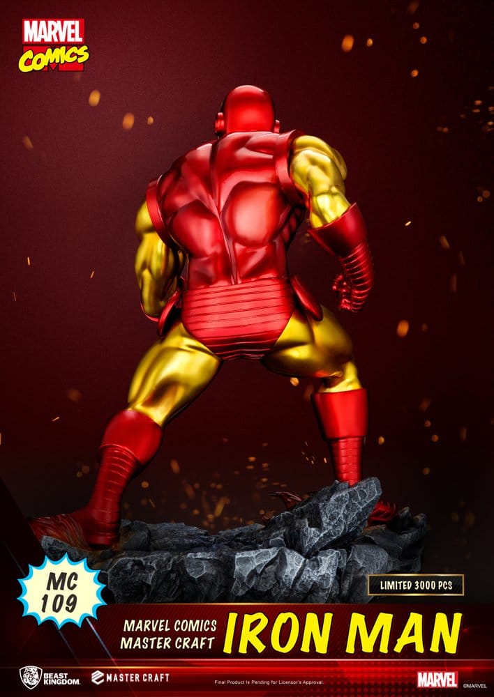 Marvel Comics Estatua Master Craft Iron Man 29 cm