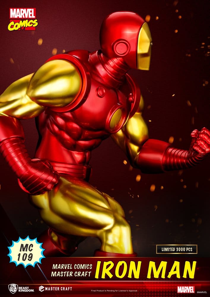 Marvel Comics Estatua Master Craft Iron Man 29 cm