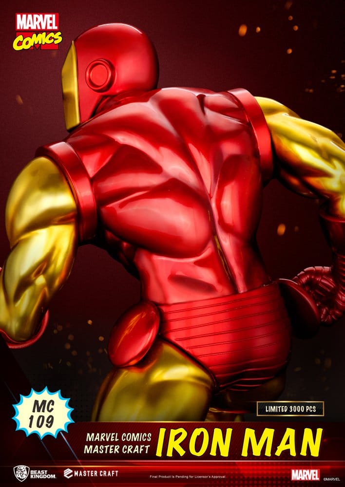 Marvel Comics Estatua Master Craft Iron Man 29 cm