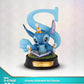 Disney Pack de 6 Estatuas Mini Diorama Stage Alphabet Art 10 cm