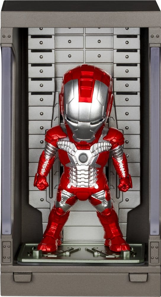 Marvel Mini Egg Figuras Mini Iron Man Hall of Armor Blind Box Surtido (6) 8 cm