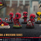 Deadpool 3 Pack de 6 Figuras Deadpool & Wolverine Series Mini Egg Attack Set 8 cm - Z POP Toys