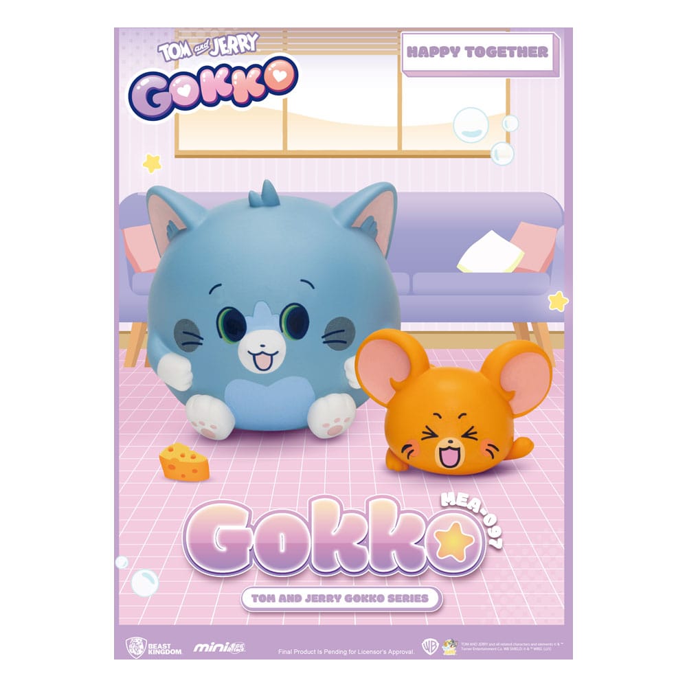 Tom & Jerry Gokku Series Figuras Blind Box (6) - Z POP Toys