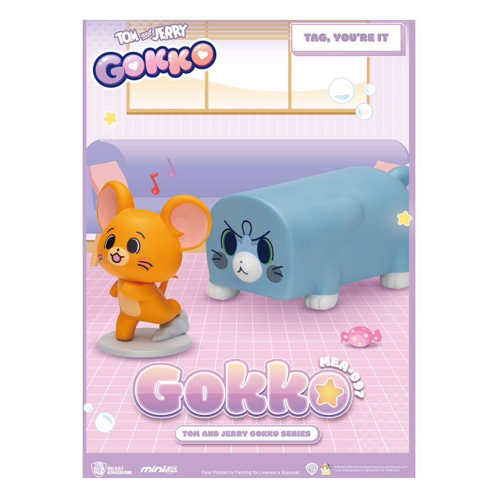 Tom & Jerry Gokku Series Figuras Blind Box (6) - Z POP Toys