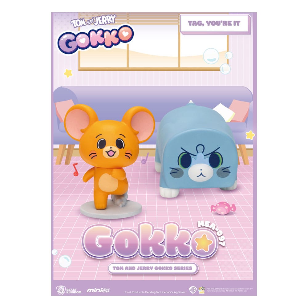 Tom & Jerry Gokku Series Figuras Blind Box (6) - Z POP Toys