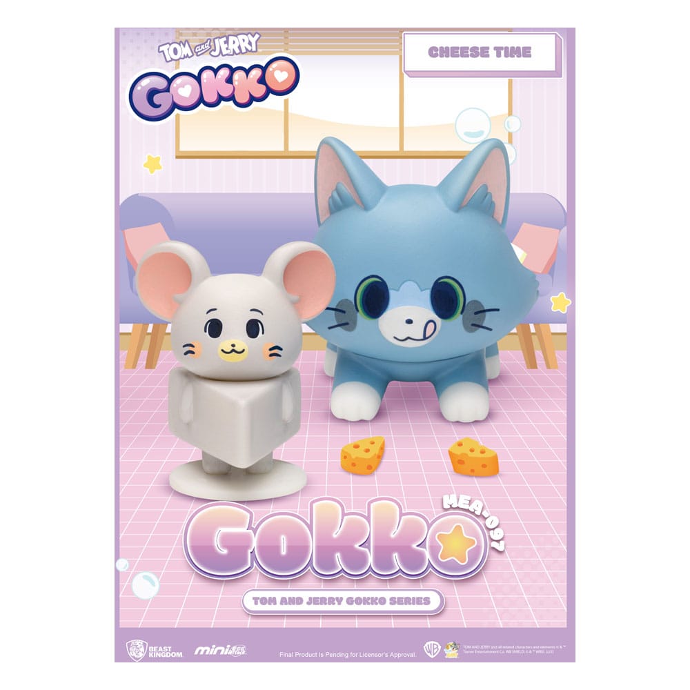 Tom & Jerry Gokku Series Figuras Blind Box (6) - Z POP Toys