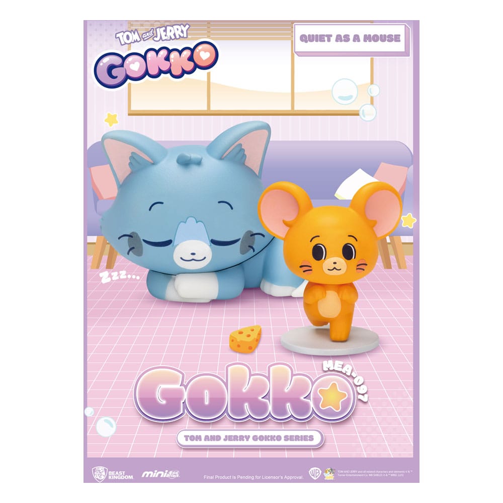 Tom & Jerry Gokku Series Figuras Blind Box (6) - Z POP Toys