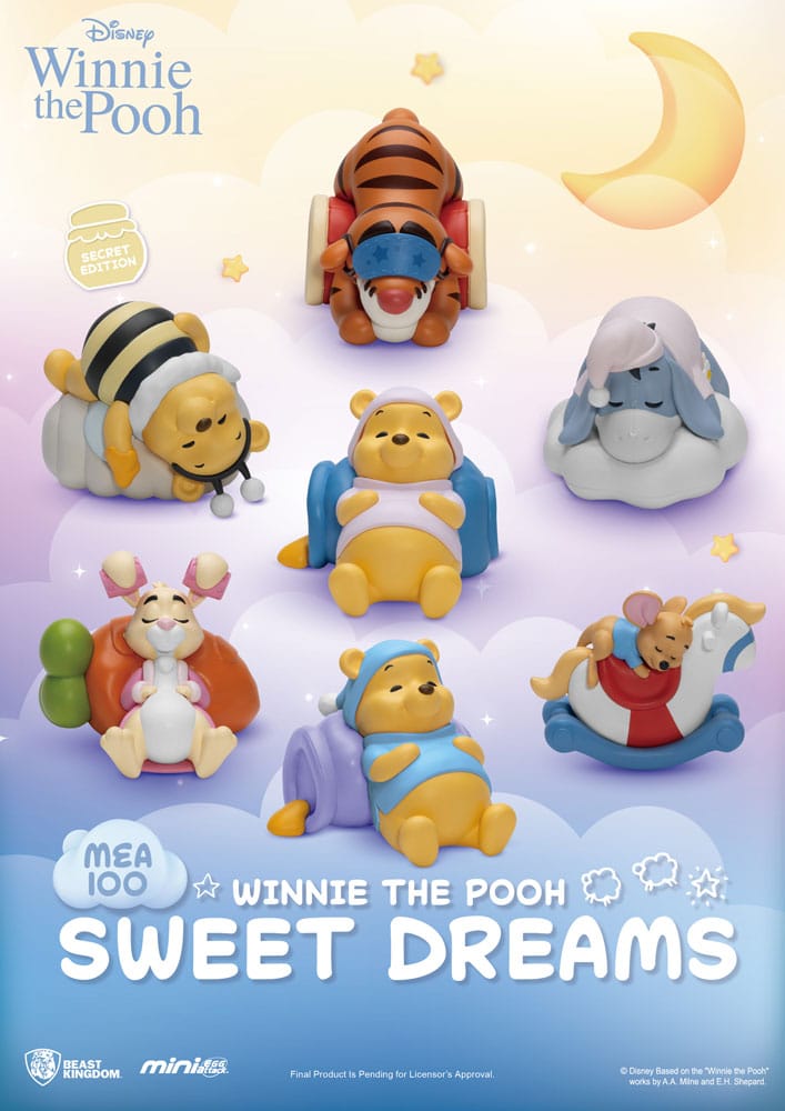 Winnie-the-Pooh Figuras Mini Egg Attack Blind Box sweet dreams 6 cm (6) - Z POP Toys