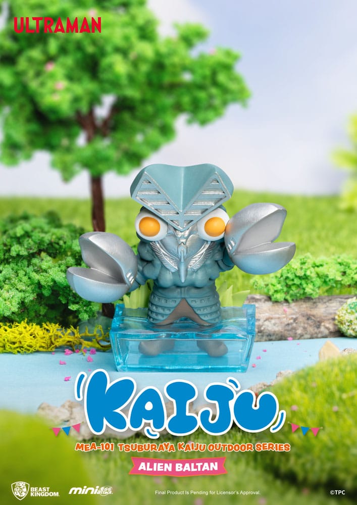 Ultraman Mini Egg Attack Serie para exteriores Figuras Tsuburaya Kaiju Blind Box (6) 7 cm - Z POP Toys