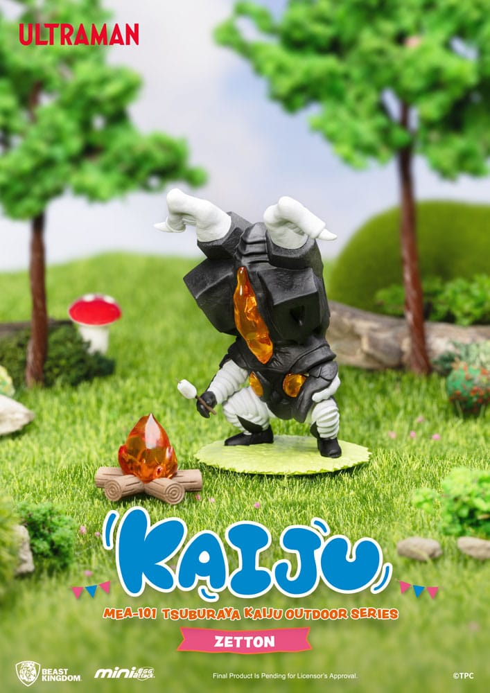 Ultraman Mini Egg Attack Serie para exteriores Figuras Tsuburaya Kaiju Blind Box (6) 7 cm - Z POP Toys