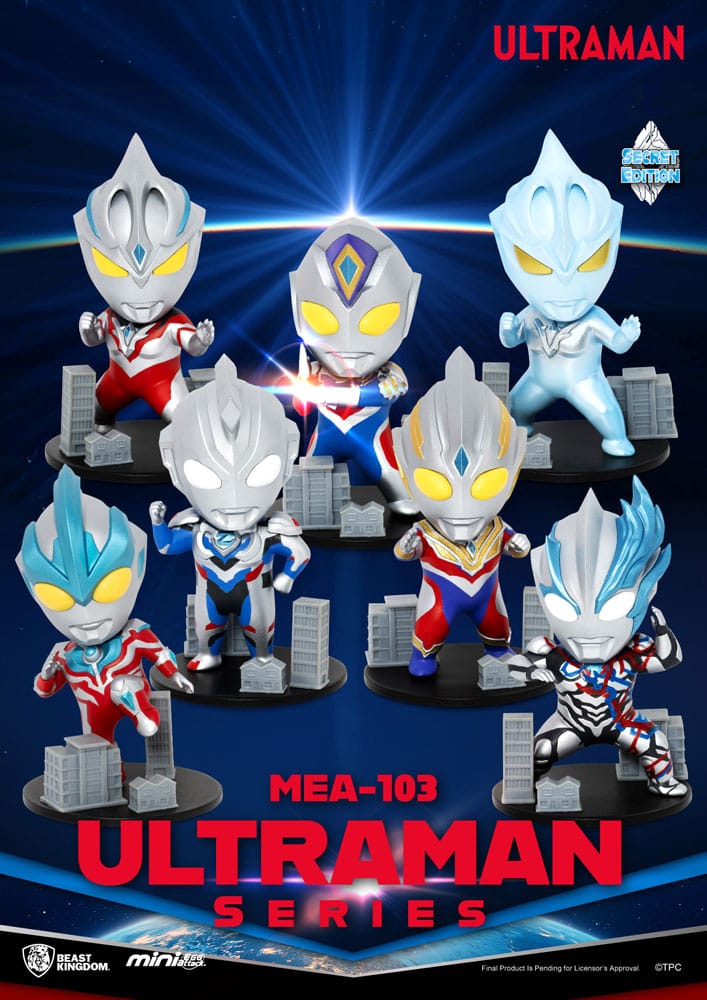Ultraman Figuras Mini Egg Attack Blind Box Ultraman Series 1 9 cm (6) - Z POP Toys