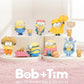 Minions Figuras Mini Egg Attack Blind Box Minions bob & tim series 9 cm (6)