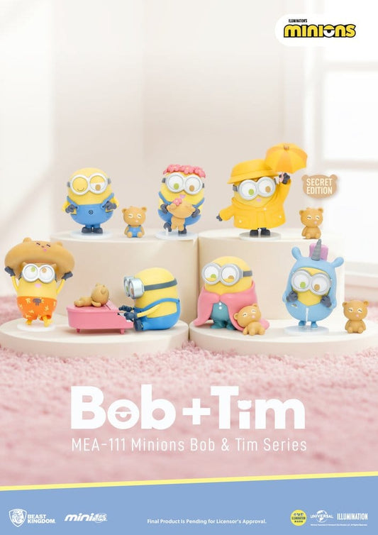 Minions Figuras Mini Egg Attack Blind Box Minions bob & tim series 9 cm (6)
