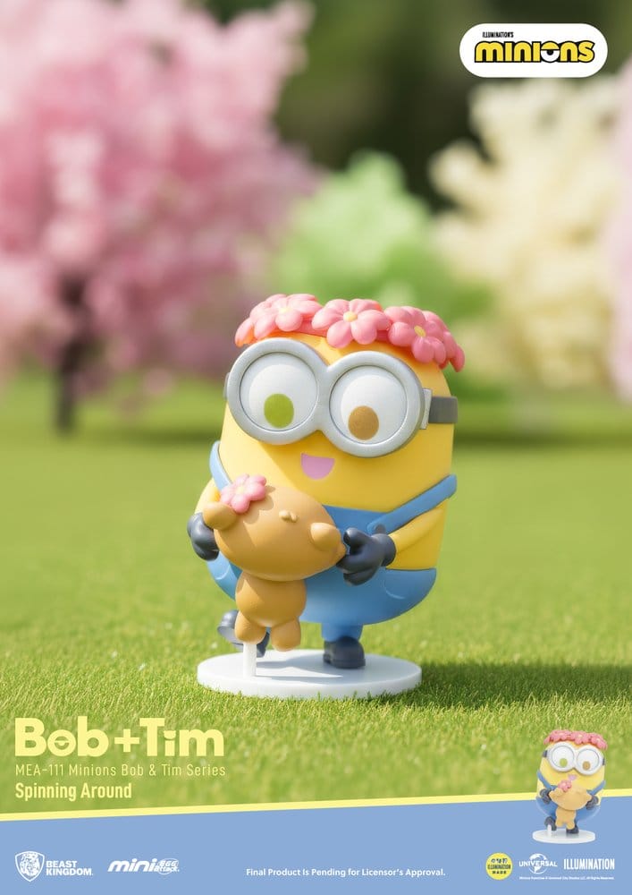 Minions Figuras Mini Egg Attack Blind Box Minions bob & tim series 9 cm (6)