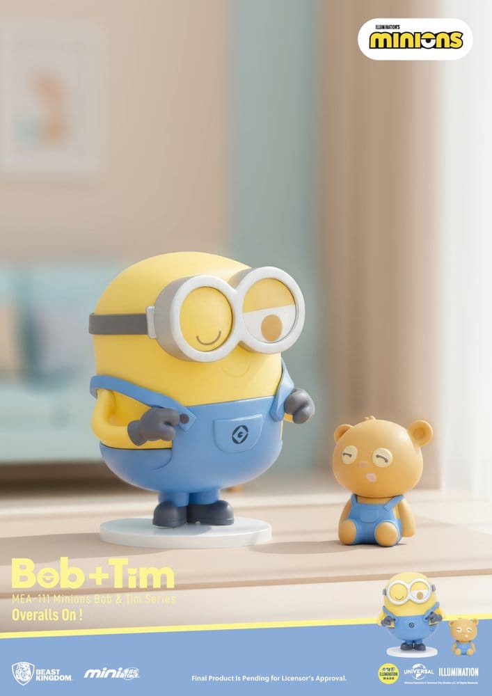Minions Figuras Mini Egg Attack Blind Box Minions bob & tim series 9 cm (6)
