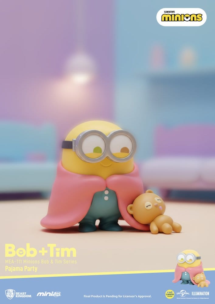 Minions Figuras Mini Egg Attack Blind Box Minions bob & tim series 9 cm (6)