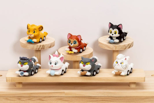 Disney Cats Mini Egg Attack Minifiguras Pounce & Go Series Blind Box 8 cm Surtido (6)