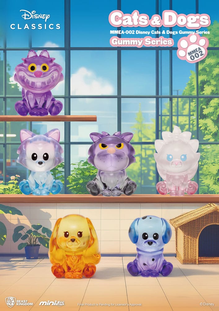 Disney Cats & Dogs Figuras Mini Egg Attack Blind Box Gummy Series 3 cm (24)