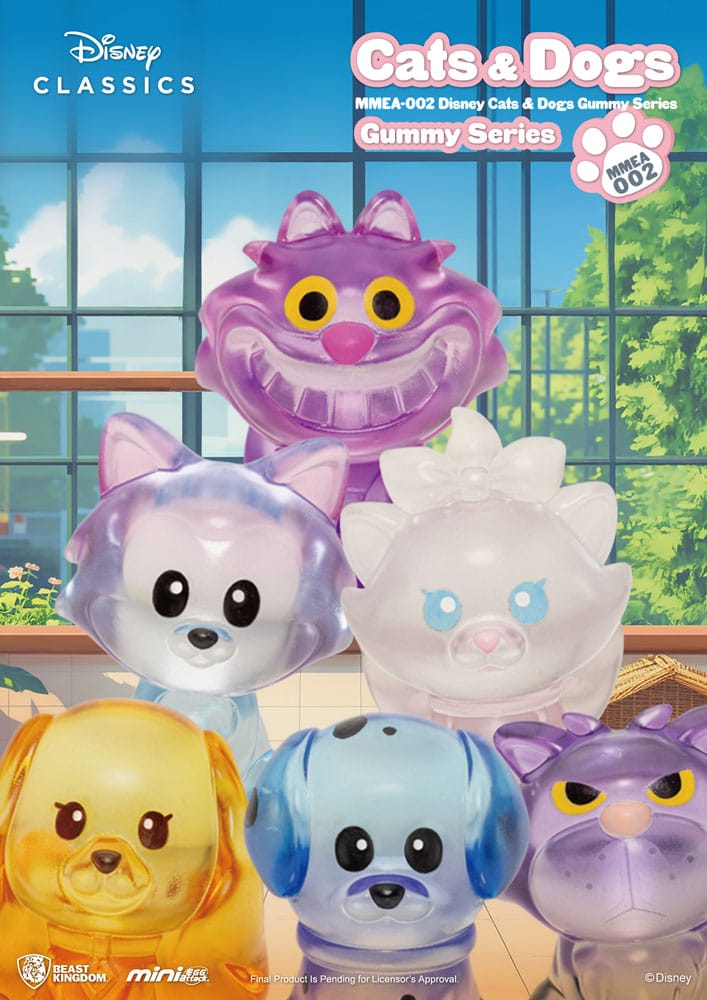 Disney Cats & Dogs Figuras Mini Egg Attack Blind Box Gummy Series 3 cm (24)
