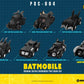 Batman Pull Back Car Series Pack de 6 Coches de Cuerda Blind Box