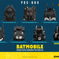Batman Pull Back Car Series Pack de 6 Coches de Cuerda Blind Box