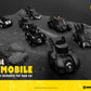Batman Pull Back Car Series Pack de 6 Coches de Cuerda Blind Box