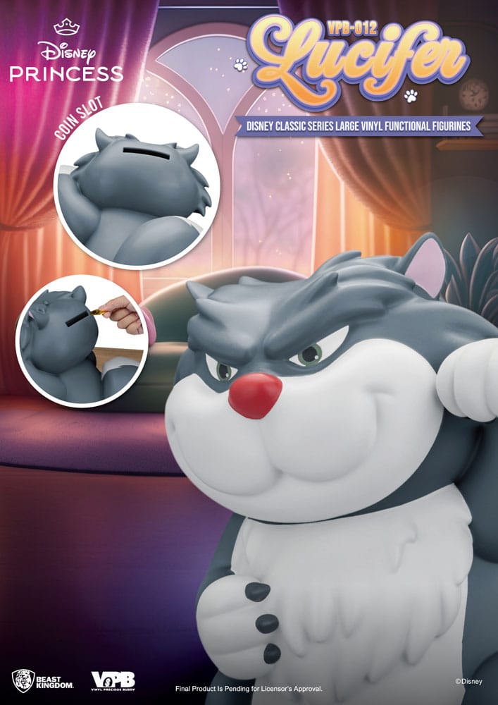 La Cenicienta  Piggy Vinyl Lucifer 33 cm