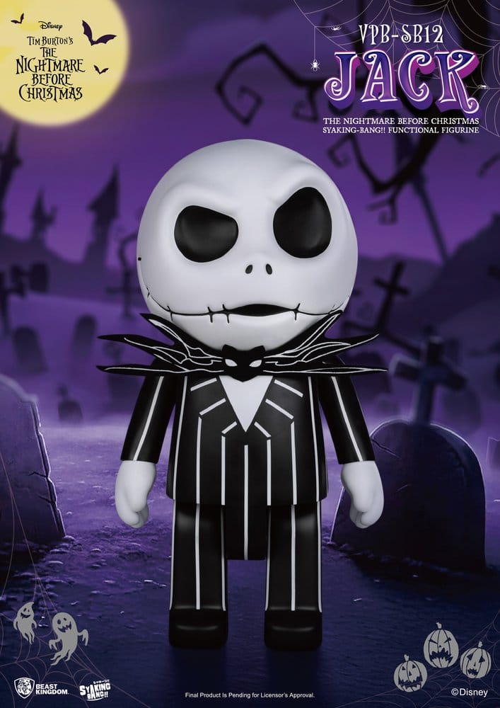 Pesadilla antes de Navidad syaking-bang Figura Hucha Jack 47 cm