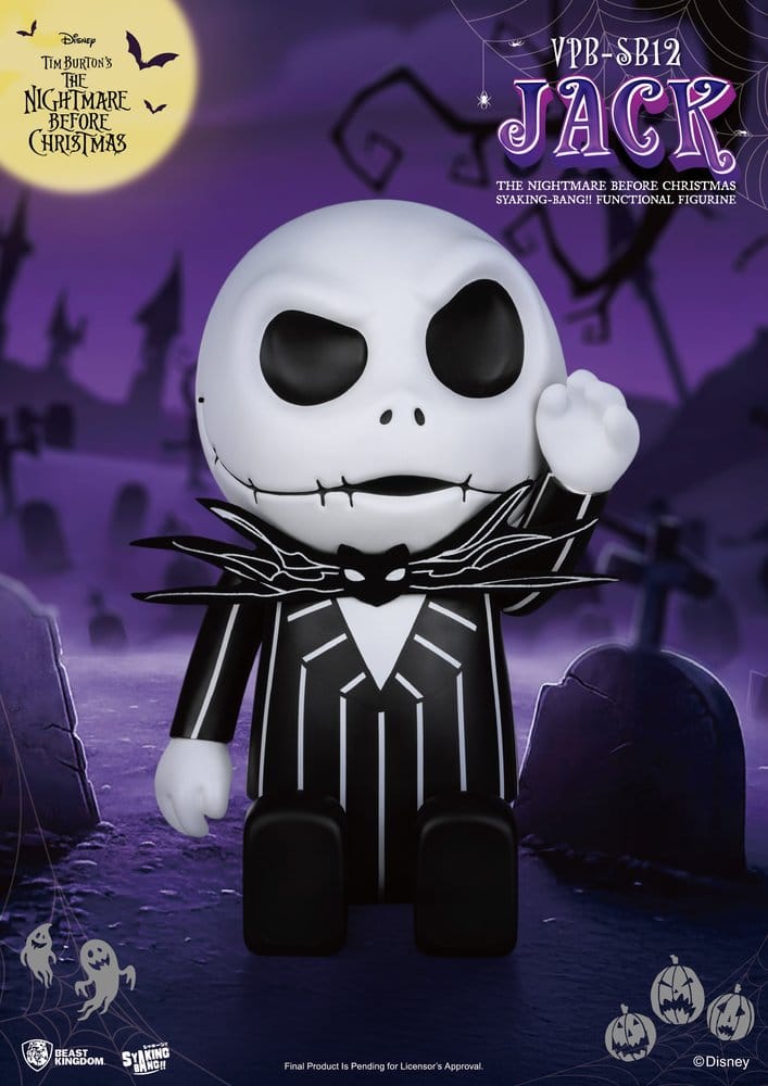 Pesadilla antes de Navidad syaking-bang Figura Hucha Jack 47 cm