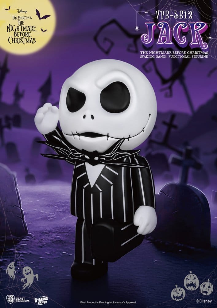 Pesadilla antes de Navidad syaking-bang Figura Hucha Jack 47 cm
