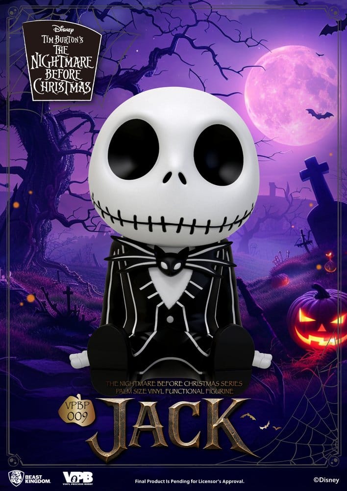 Pesadilla antes de Navidad Palm Size Figura Hucha Jack 12 cm