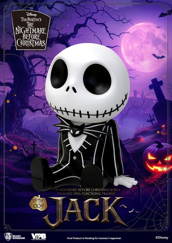 Pesadilla antes de Navidad Palm Size Figura Hucha Jack 12 cm