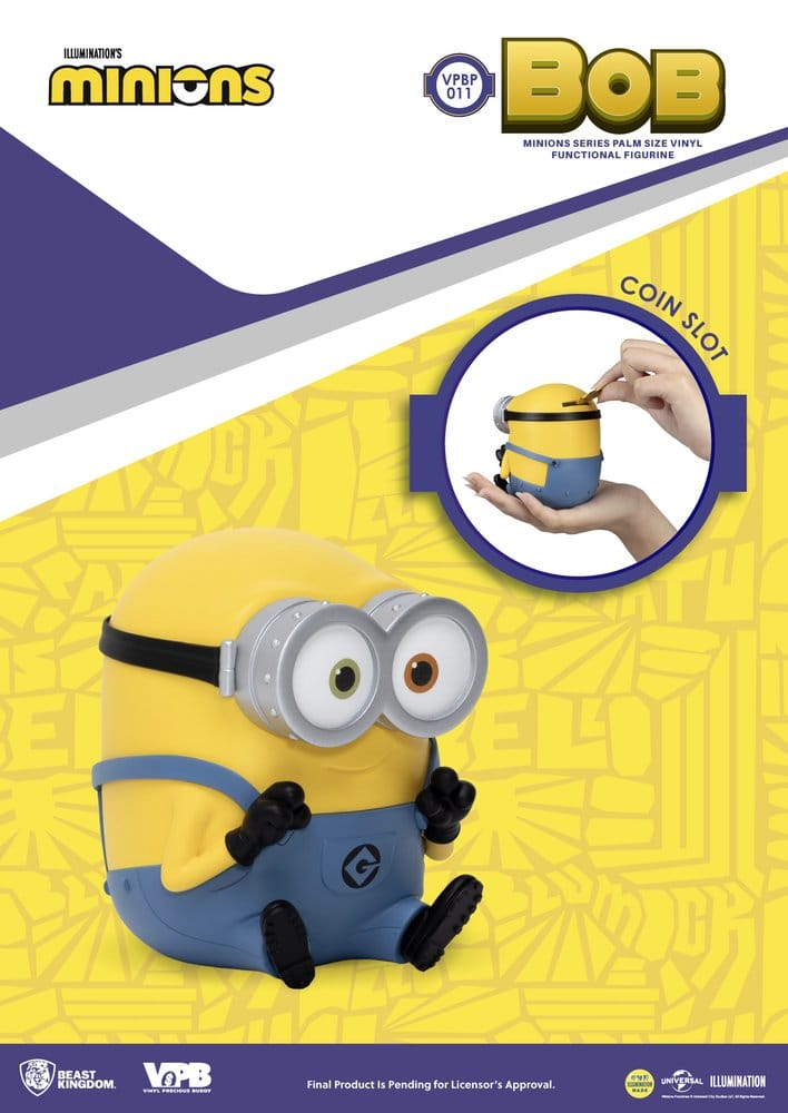 Minions Vinyl huchas Bob 10 cm