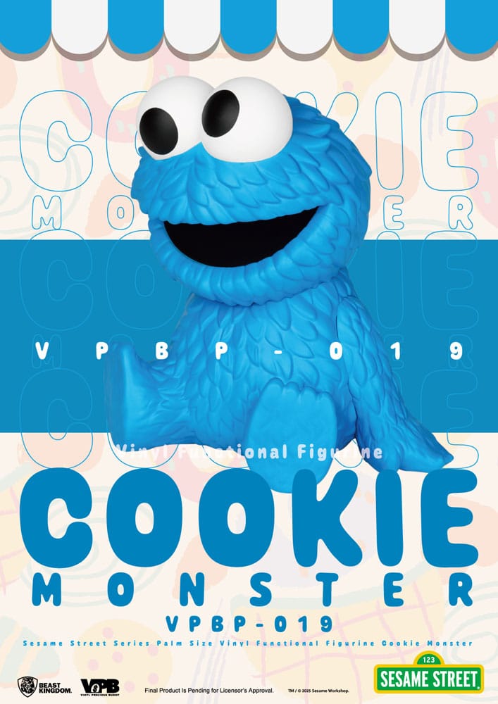 Sesame Street Vinyl huchas Cookie Monster 12 cm - Z POP Toys