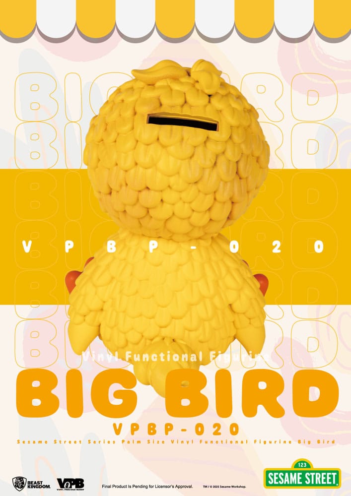 Sesame Street Vinyl huchas Cookie Monster 12 cm