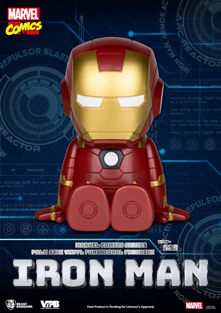 Classic Marvel Comics Vinyl huchas Iron-man 12 cm - Z POP Toys
