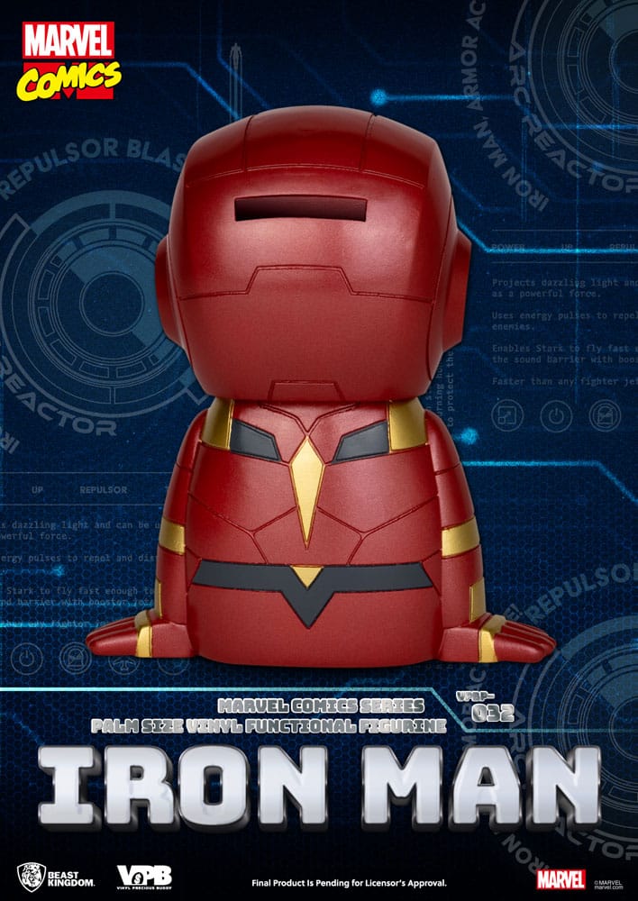 Classic Marvel Comics Vinyl huchas Iron-man 12 cm - Z POP Toys