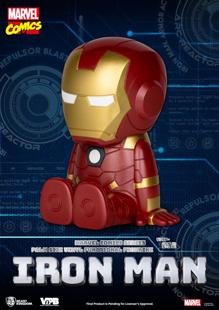 Classic Marvel Comics Vinyl huchas Iron-man 12 cm - Z POP Toys