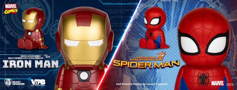 Classic Marvel Comics Vinyl huchas Spiderman 12 cm - Z POP Toys